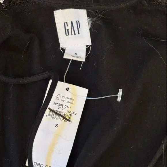 GAP Embroidered 100% Cotton Adjustable Strap Mini Dress NWT Women’s Size S - Picture 10 of 12